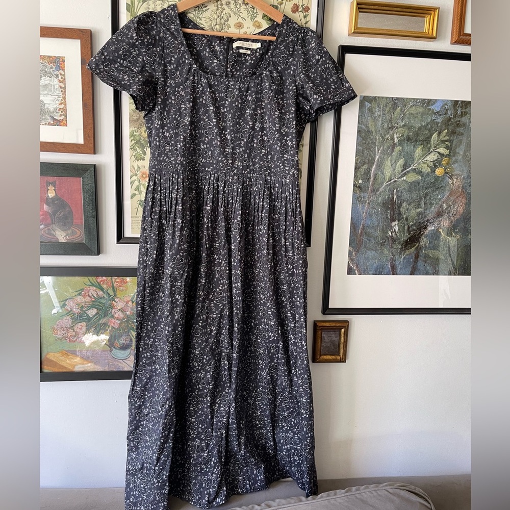 Christy Dawn Scarlet dress Ginkgo black Large